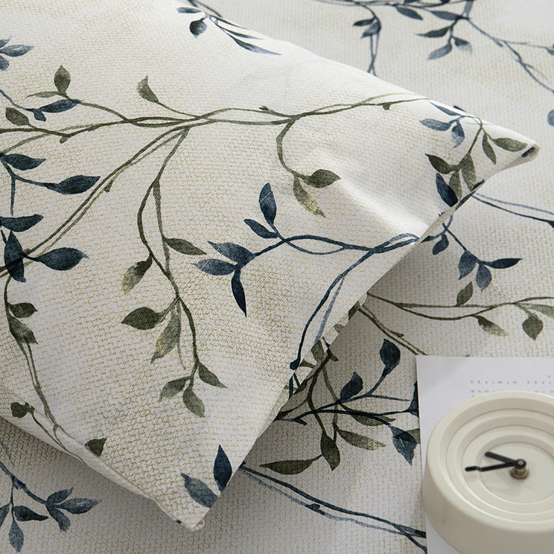 Conjunto completo de folhas de microfibra estampadas