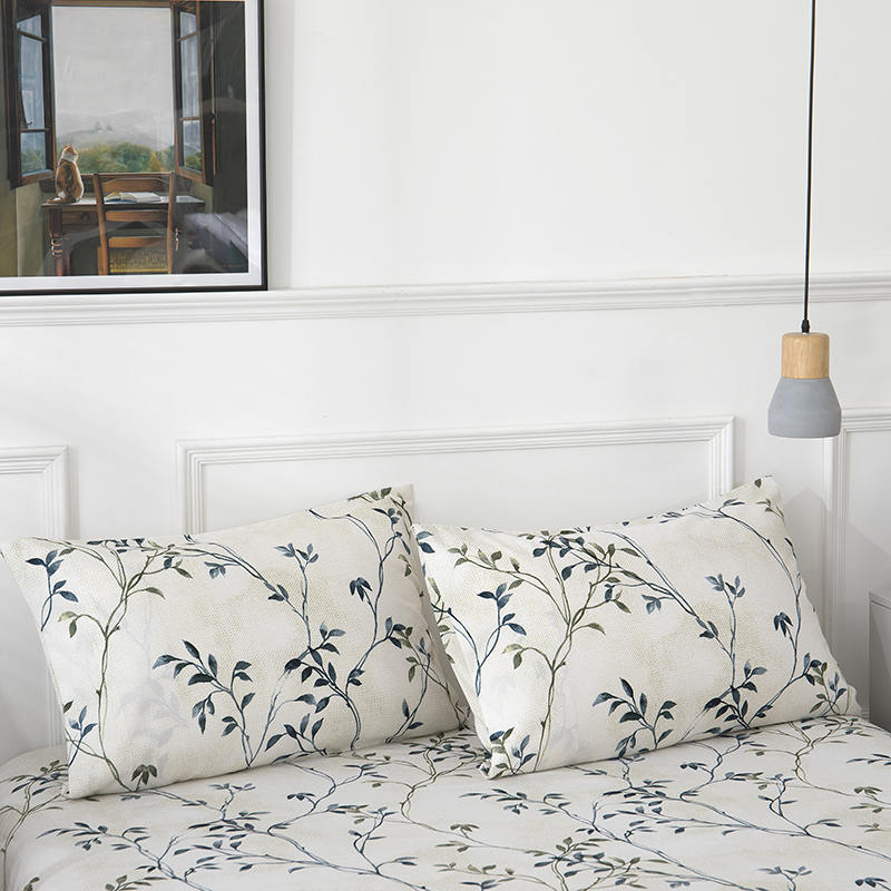 Conjunto completo de folhas de microfibra estampadas