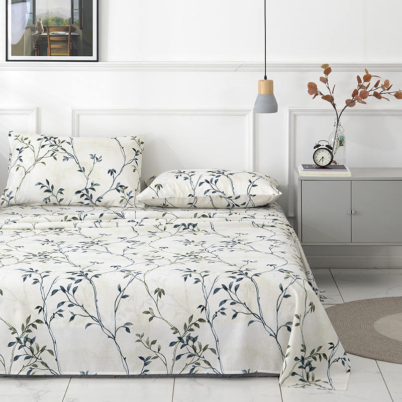 Conjunto completo de folhas de microfibra estampadas