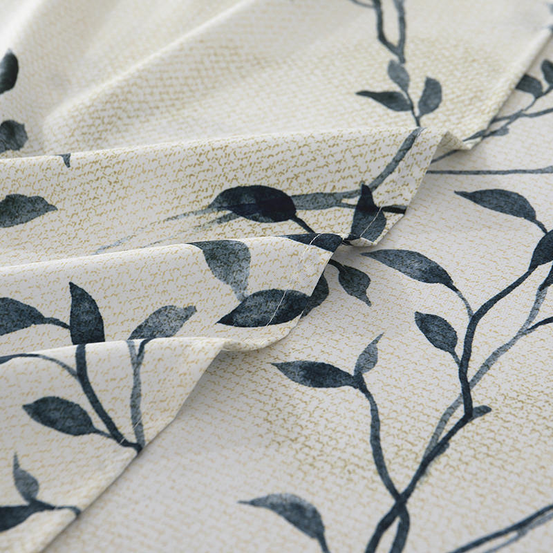 Conjunto completo de folhas de microfibra estampadas