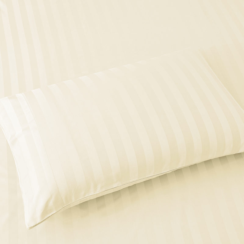 Folha de bambu de cetim macio branco fresco de verão king size conjunto de quatro